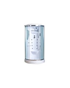 Cabina doccia completa 90x90x215cm con idromassaggio - Kilimangiaro